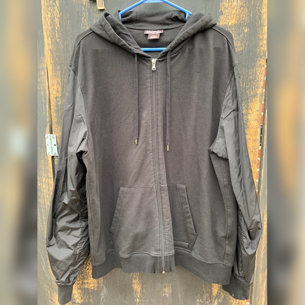 Michael Kors Mens XL Black Hoody